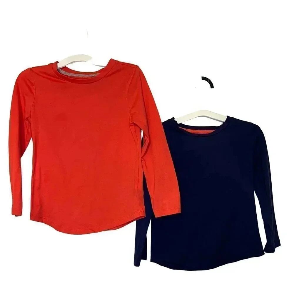 Amazon Essentials girls’ long sleeve tops Size XS(4-5)